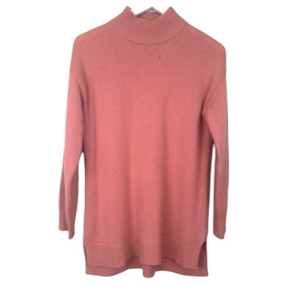 Halogen Wool Cashmere Blend High Low Hem Soft Sweater Size Small Petite - Picture 1 of 6